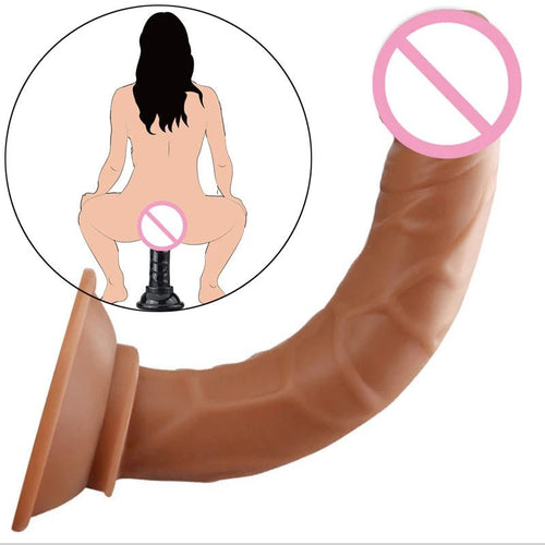 Realistic adult toy   product view on white background