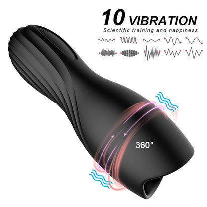 Side profile of vibrator showing shape