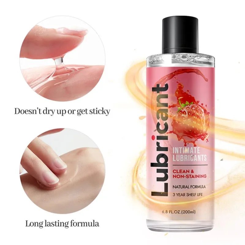 Texture and consistency of lubricant on surface