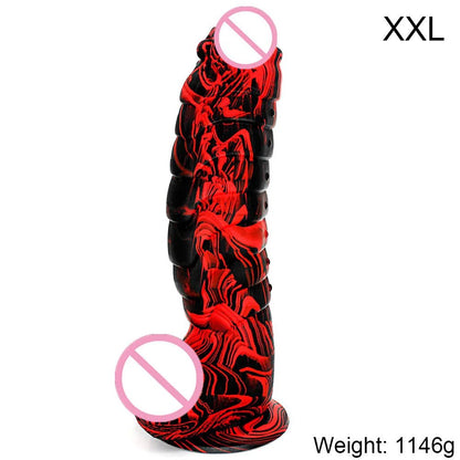 Colour and variant options available for xxl huge realistic dragon scales with suction cup enjoyment