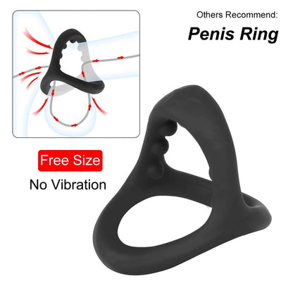 Ring with vibrator attachment detail