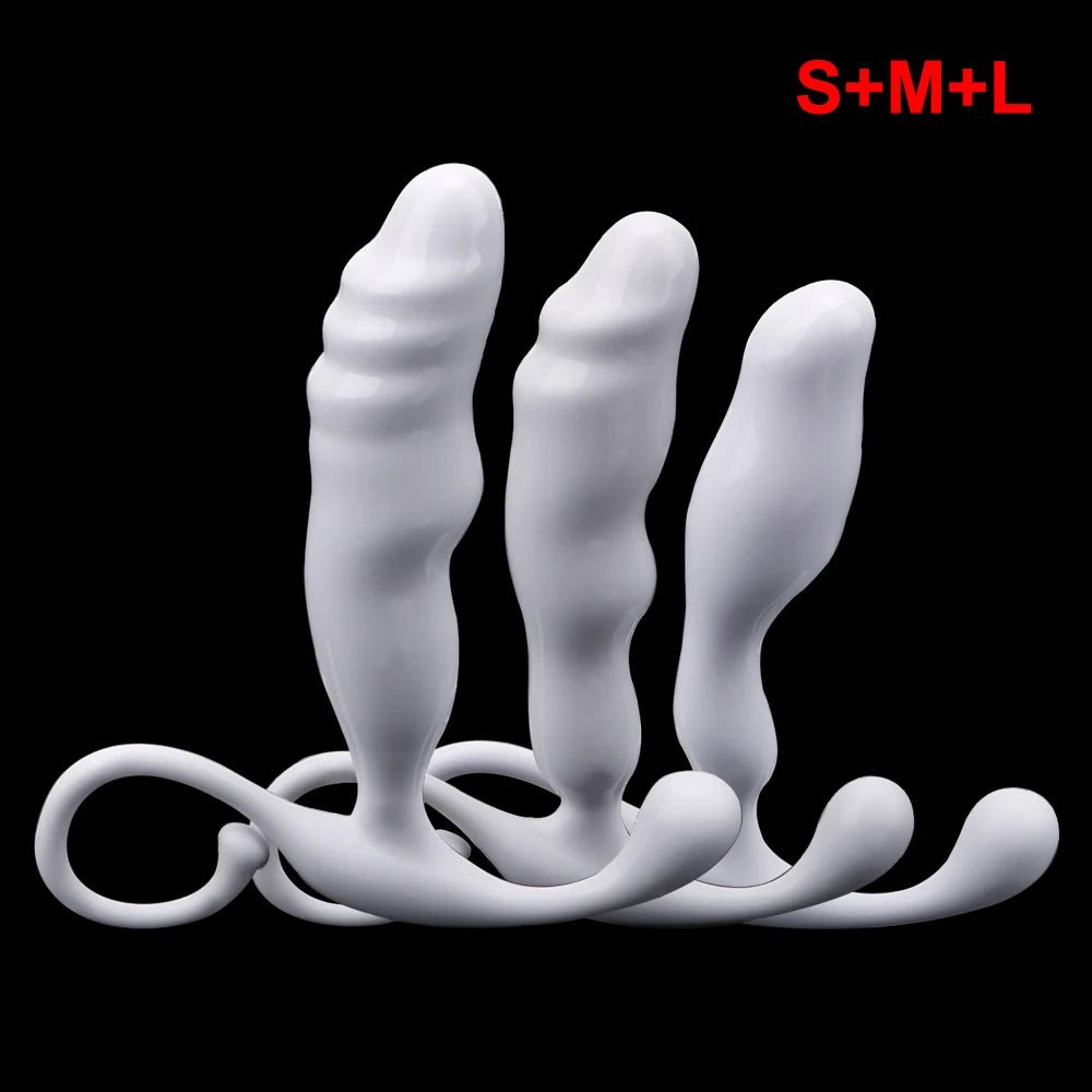 Full product overview of firm adult toy with dimensions