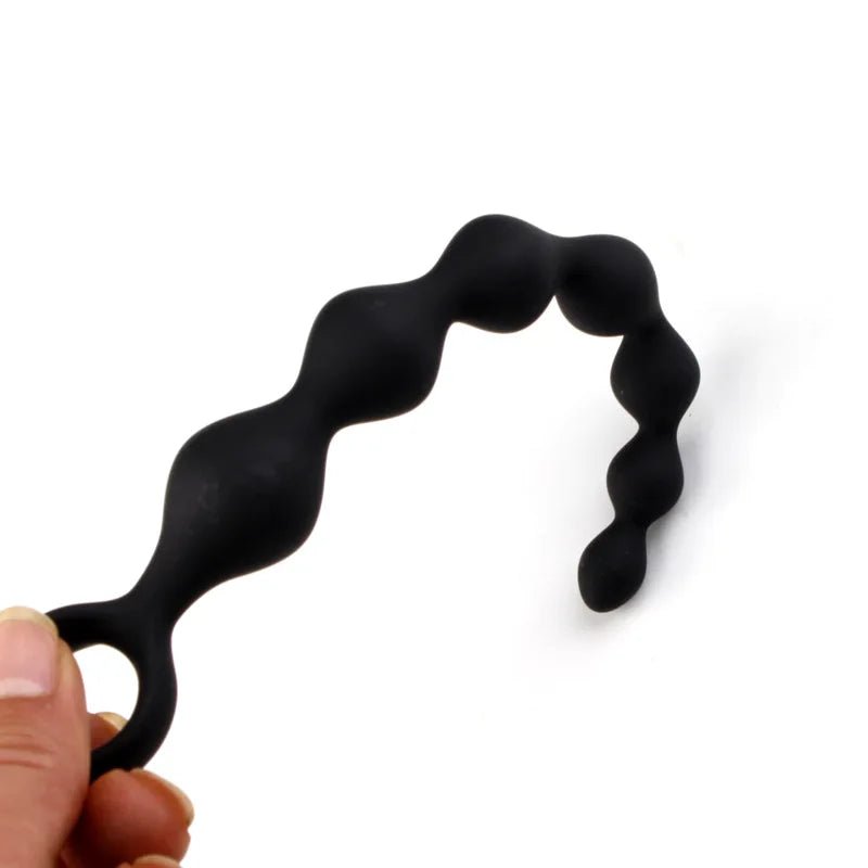 Base ring detail of 20cm silicone bead toy