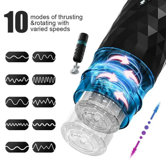 Male pleasure device   front product view