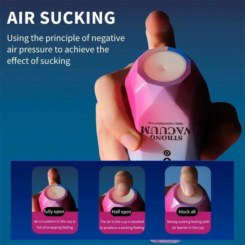 Interior texture detail of male pleasure device