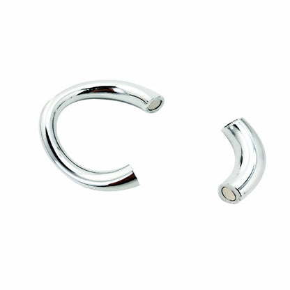 Close-up of silicone or metal ring material