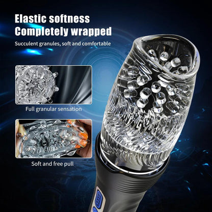 Side profile of male pleasure device