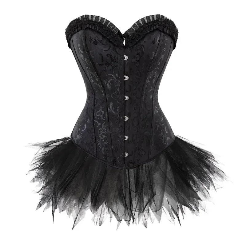 Lingerie piece shown on dress form   front view