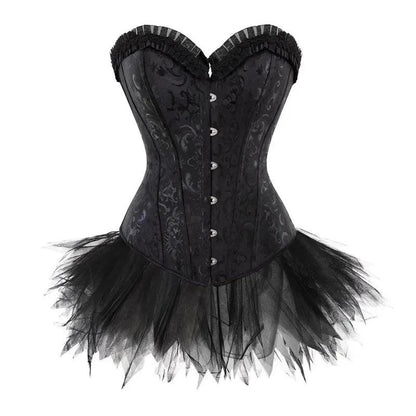 Lingerie piece shown on dress form   front view