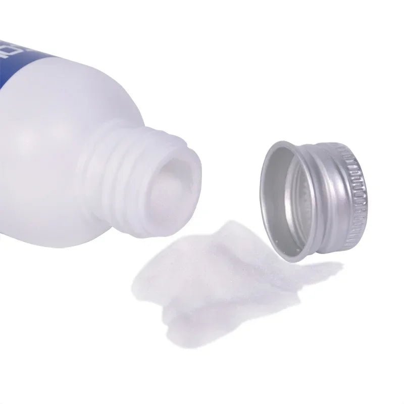 Pump or dispenser detail on lubricant bottle