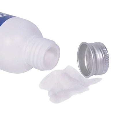 Pump or dispenser detail on lubricant bottle