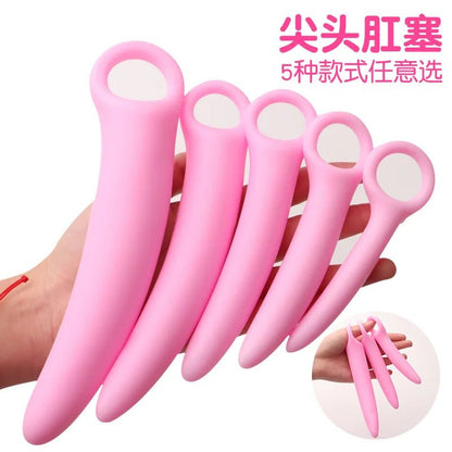 Crescent Anal Plug – Silicone G-Spot Butt Plug for Deep Stimulation