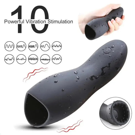 Male pleasure device   front product view