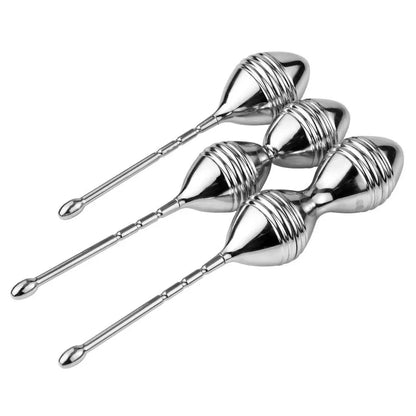 Side profile of kegel trainer showing shape