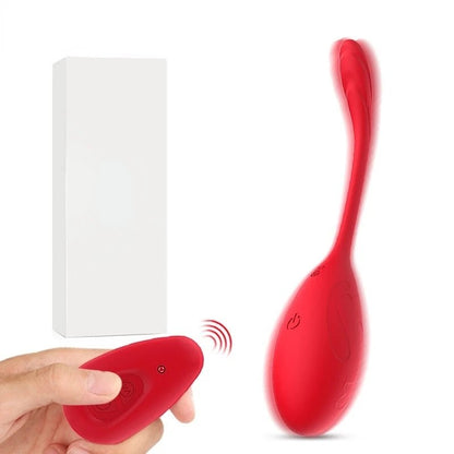 Side profile of kegel trainer showing shape