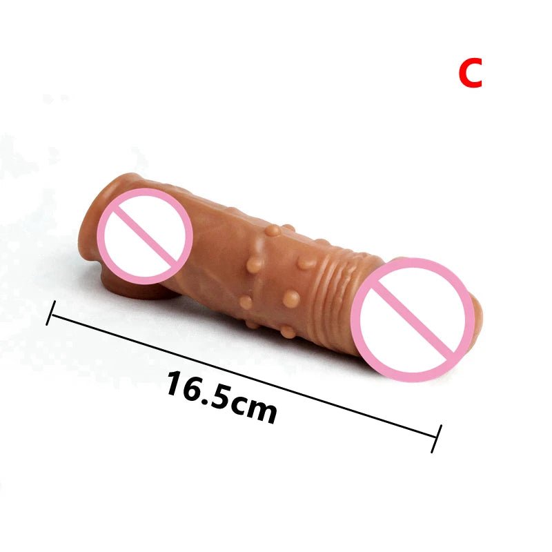 Vibrating attachment or ring on sleeve