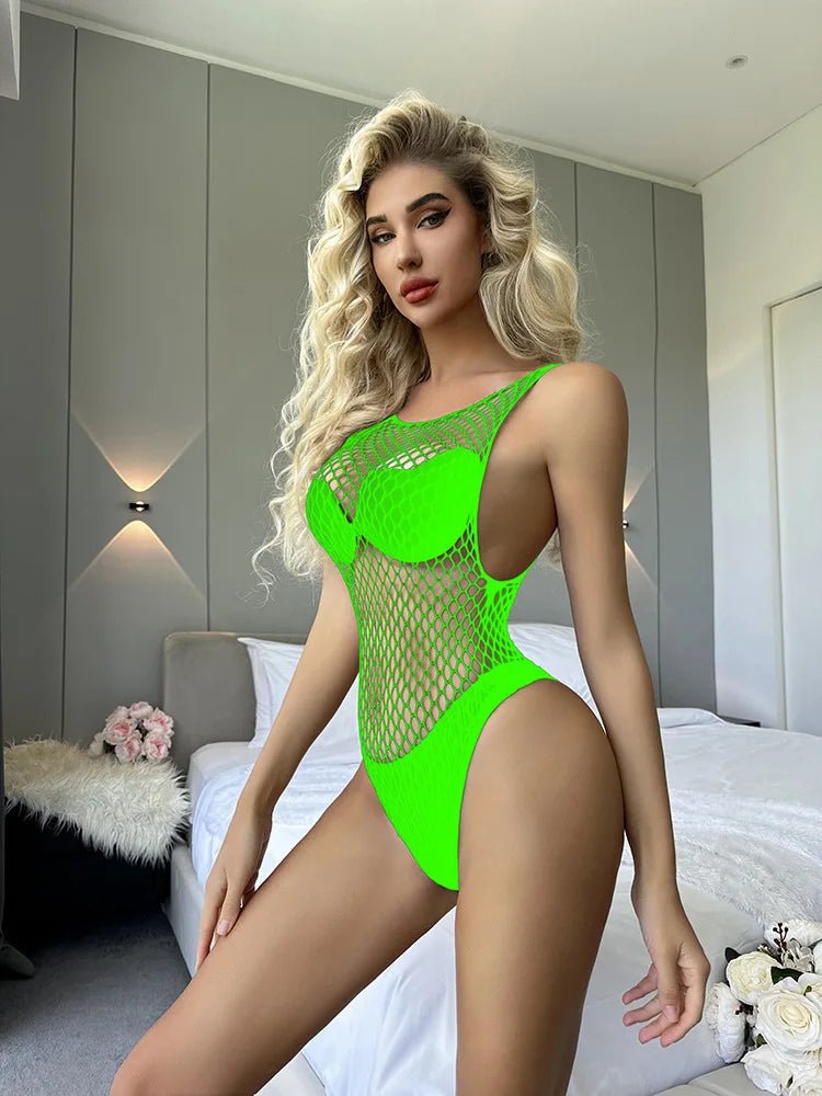 Side view of lingerie showing silhouette