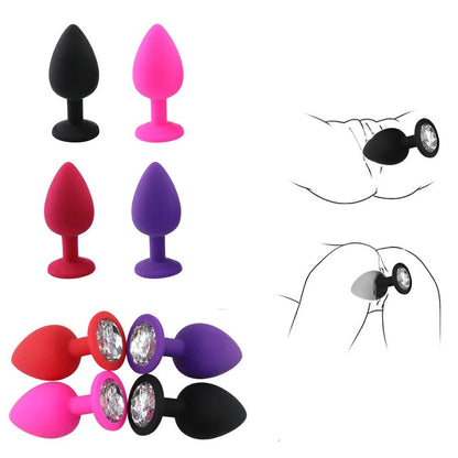 Side profile of soft silicone plug
