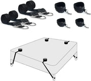Underbed Restraint Straps with Wrist and Ankle Cuffs – additional product view 2