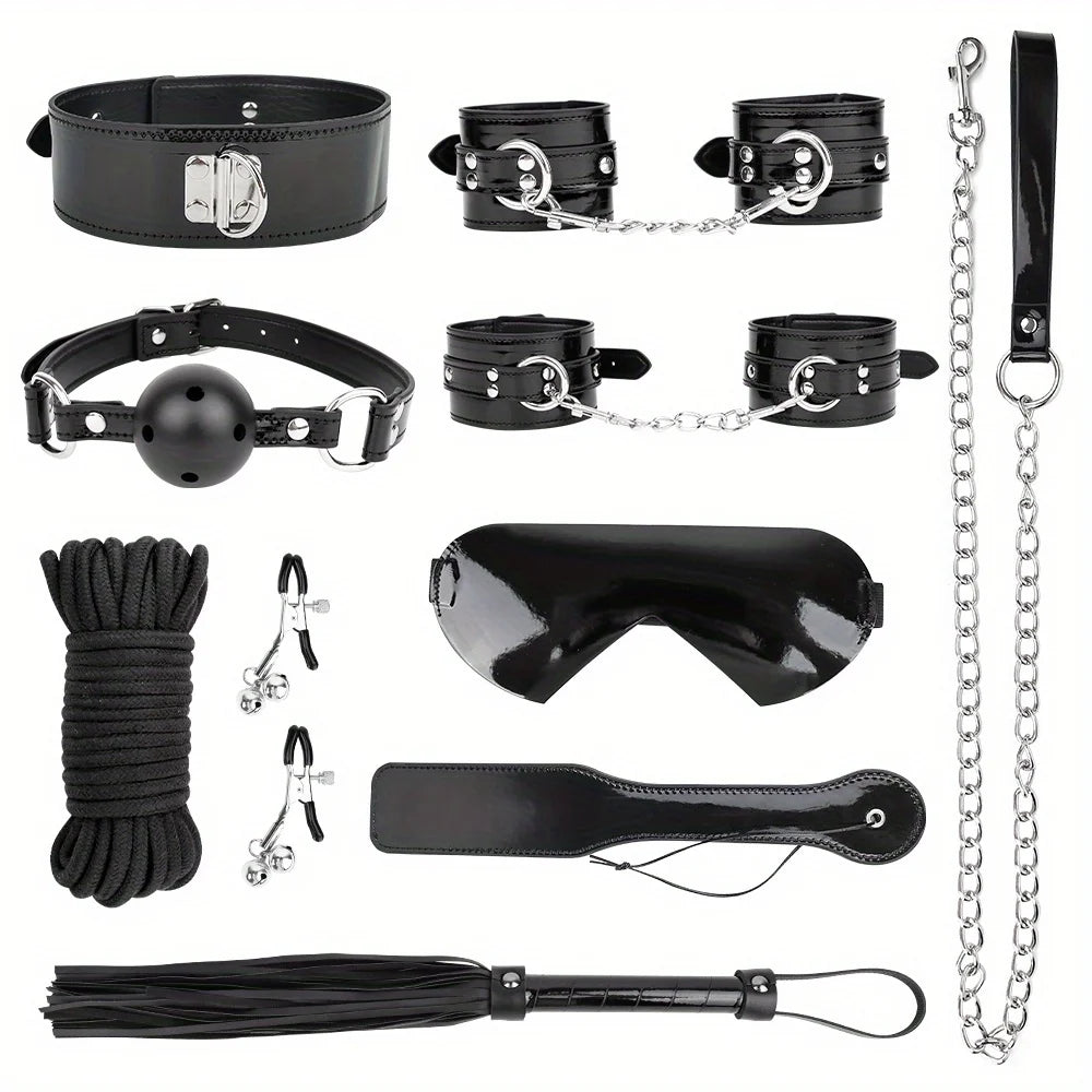 Full set contents laid flat   all pieces included