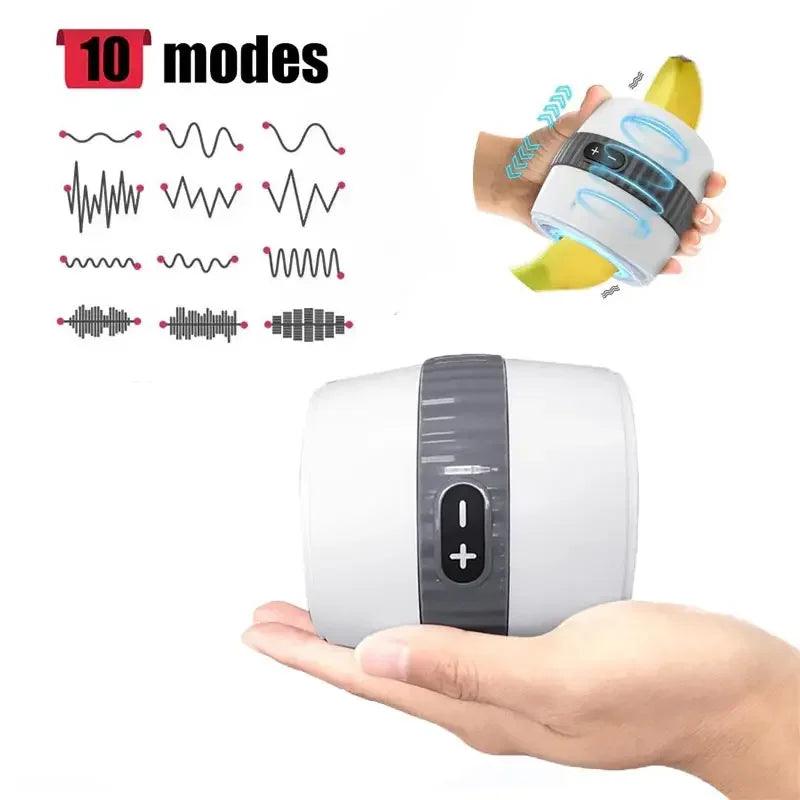 Size comparison of male pleasure device