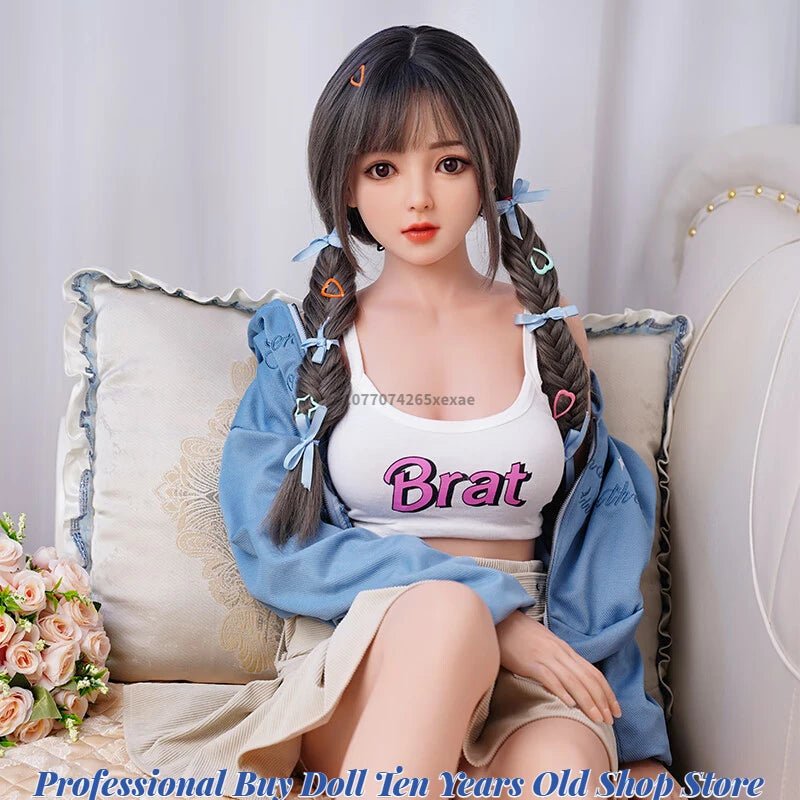 Rear view of adult companion figure