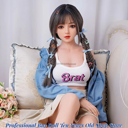 Rear view of adult companion figure
