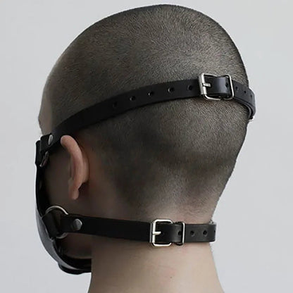 Bdsm Mask Punk Leather Motorcycle Face Mask