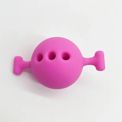 Soft Silicone Mouth Gag Ball Bdsm Oral Fixation Restraints