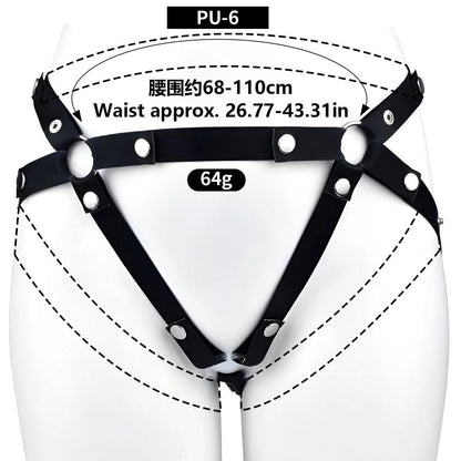 Close-up of material and stitching quality on bondage piece