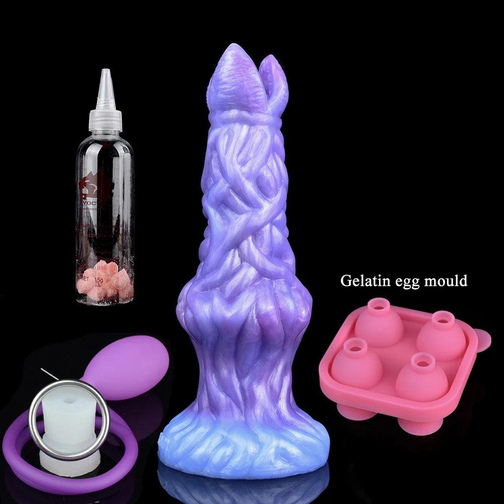 Product overview of colmiss silicone pneumatic ovipositor for unique pleasure experience from above