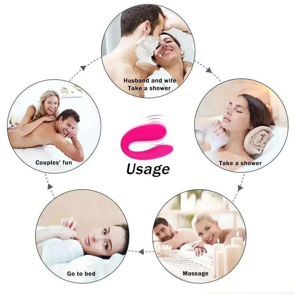 Couple Vibrator U Type Vibrator – charging detail