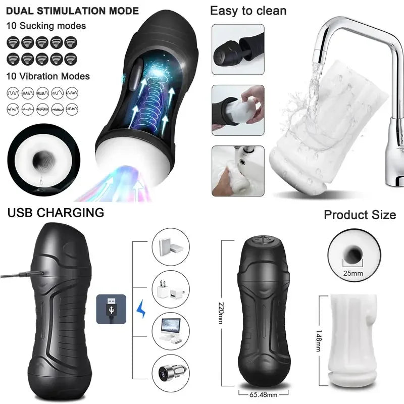 Play Egg Adult Women Cosplay USB Vibrator – material detail