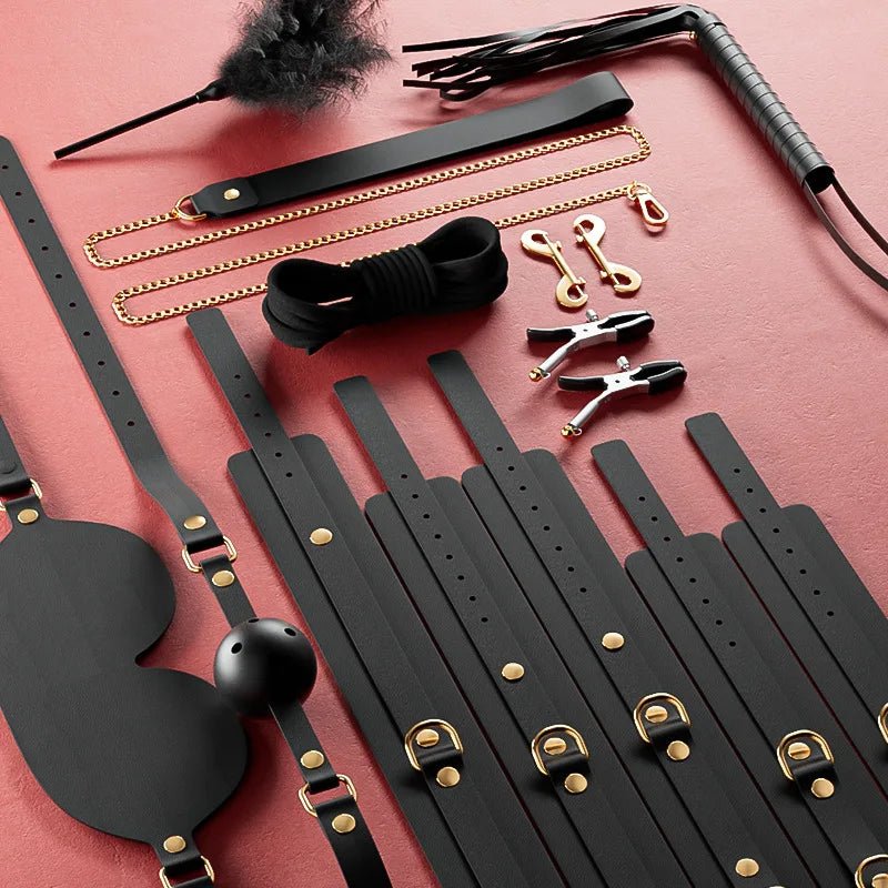 Full set contents laid flat   all pieces included