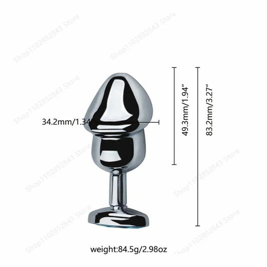 Adult plug   front product view on neutral background