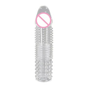 Ribbed and Studded Penis Sleeve