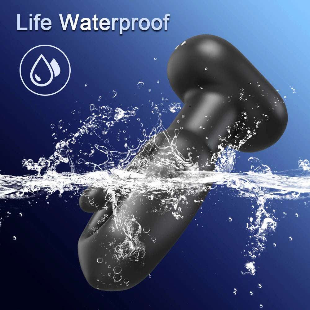 Charging port and cable for prostate massager