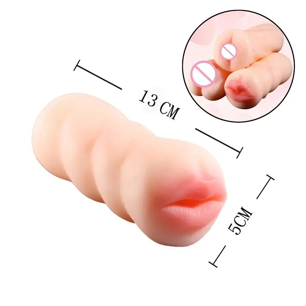 Size comparison of male pleasure device