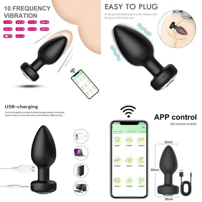 Side profile of male pleasure device