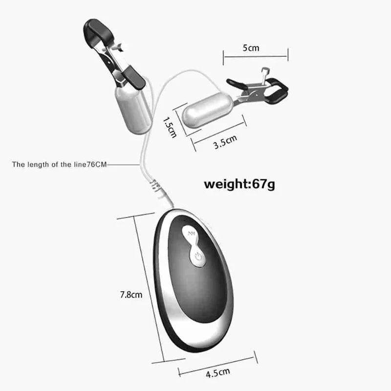 Vibration or suction setting detail