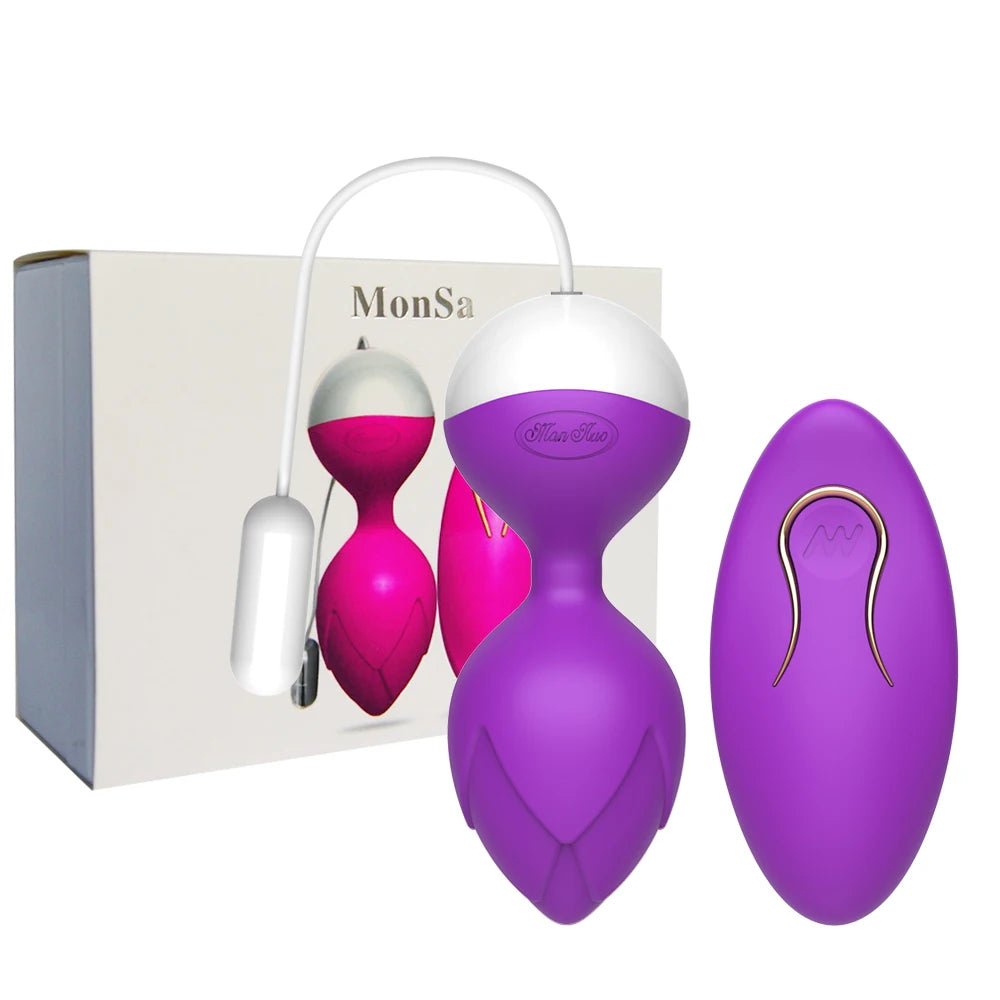 App or remote control for kegel trainer