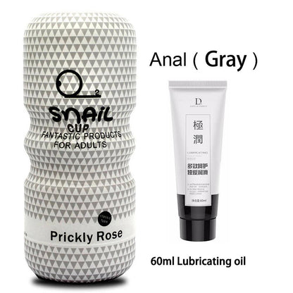 Realistic Male Pleasure Device   detail shot of product features
