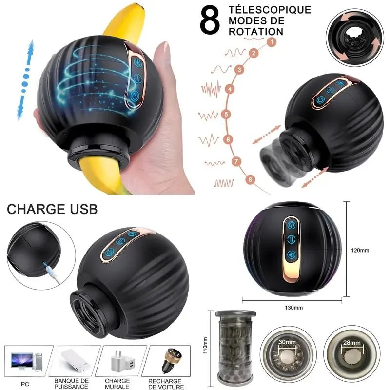Play Egg Adult Women Cosplay USB Vibrator – front view