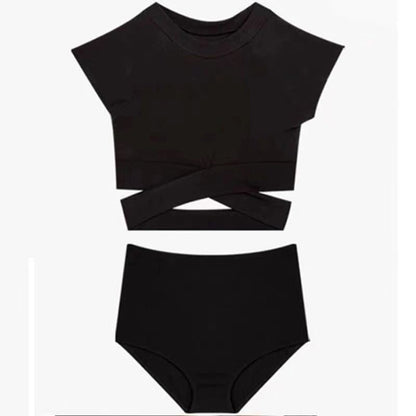 Side view of lingerie showing silhouette