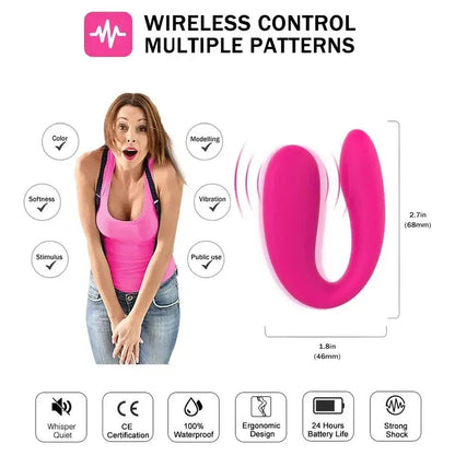 Couple Vibrator U Type Vibrator – side view