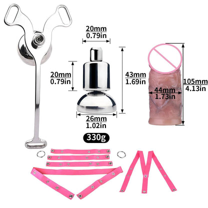 Bondage accessory   product overview on neutral background