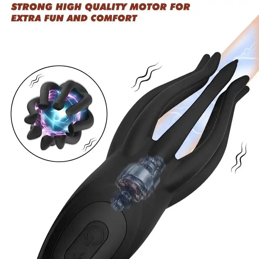 Side profile of male pleasure device