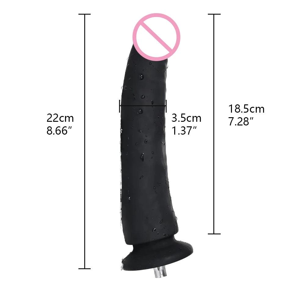 Size and footprint of pleasure machine