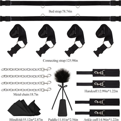 Colour options for bondage accessory
