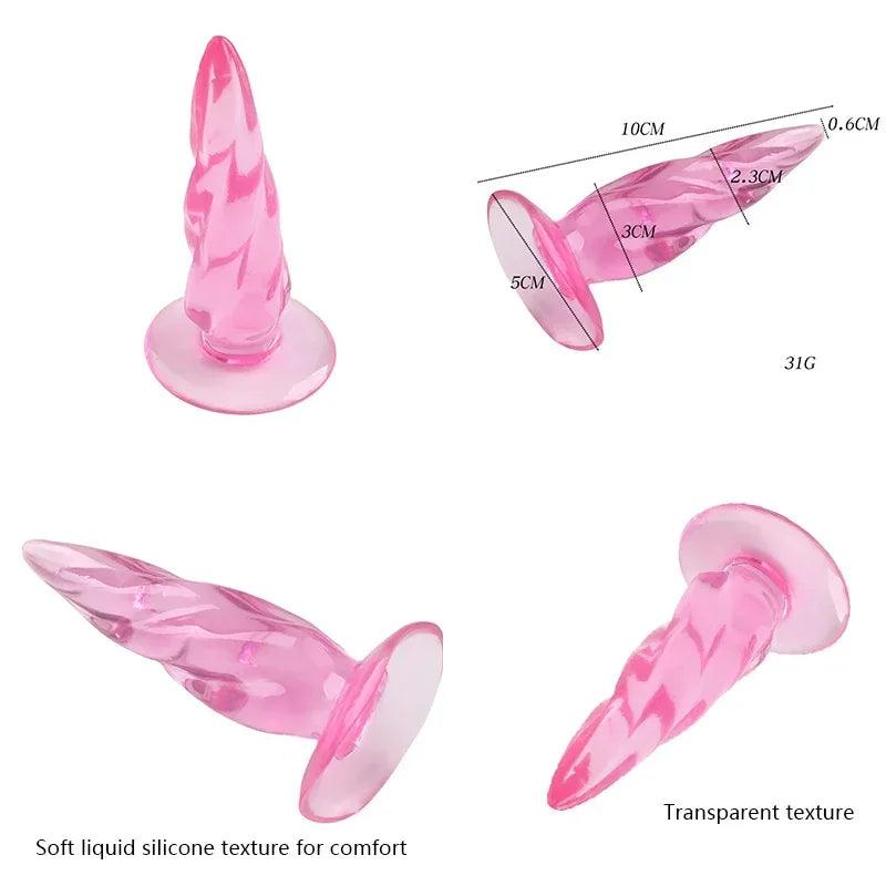 Adult plug   front product view on neutral background